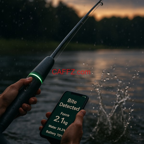 ca444智能钓鱼竿开发方案与卖点&物料与价格成本